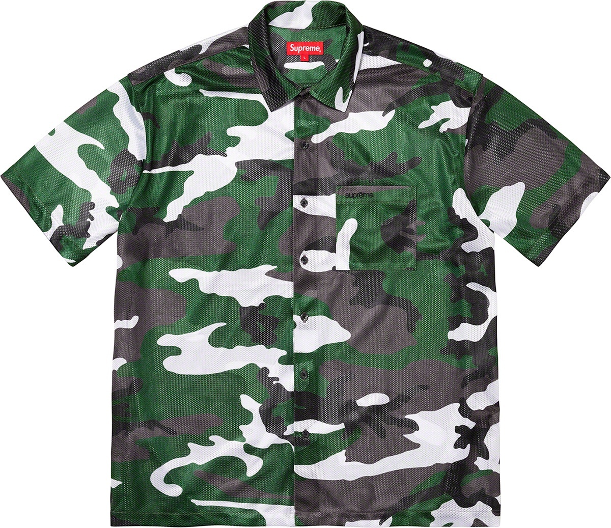 Camo Mesh S/S Shirt view 2